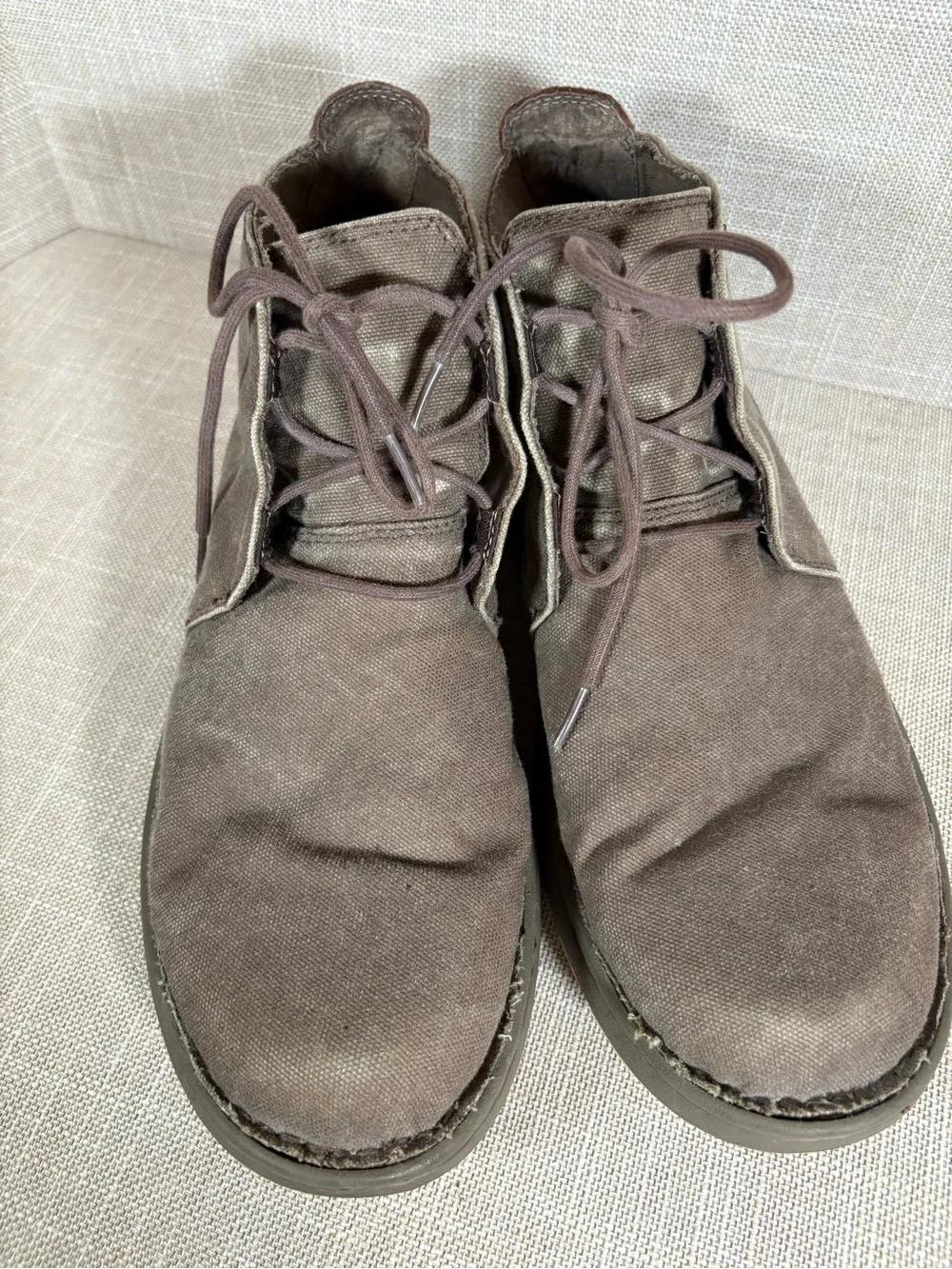 Chaco Men's Brown Canvas Chukka Boots